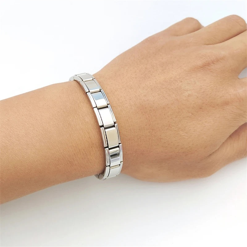 PLAIN ITALIAN CHARM BRACELET