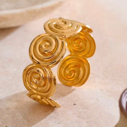 Swirl Cuff Bracelet