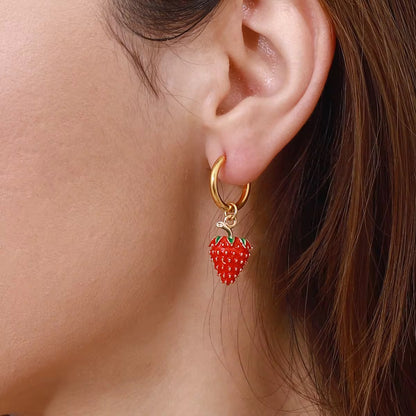 Strawberry Earrings