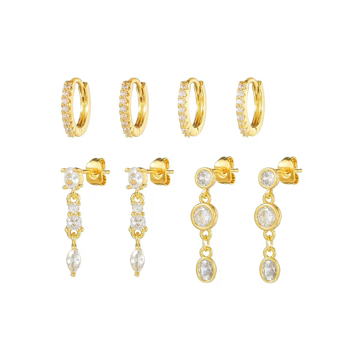 Dazzle Piercing Set (In pair)