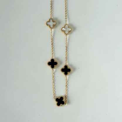 Reversible Clover Necklace 2.0