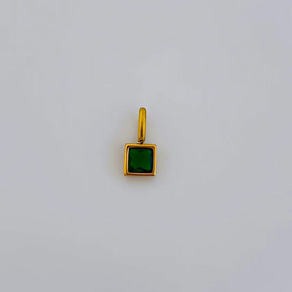 Green Gemstone Charm