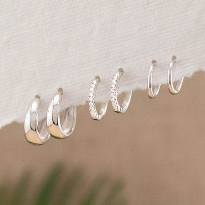 Silver Core Piercing Set (In pair)