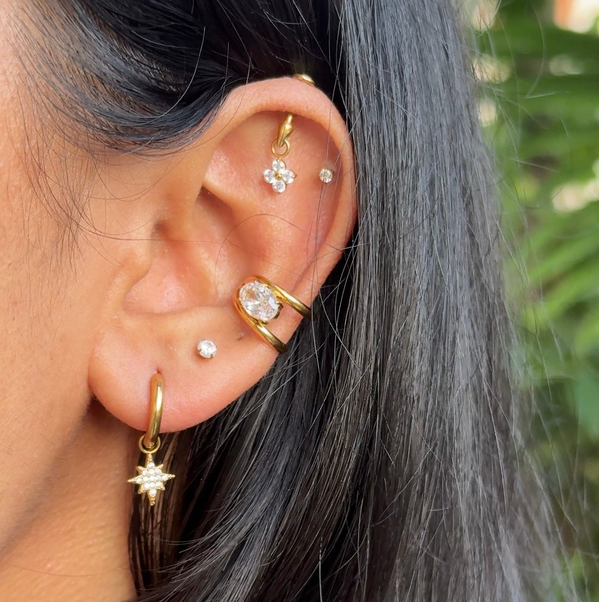 Starburst Dangle Earrings