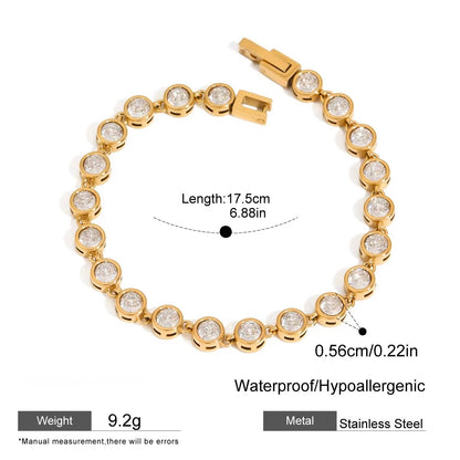 Halo Tennis Bracelet