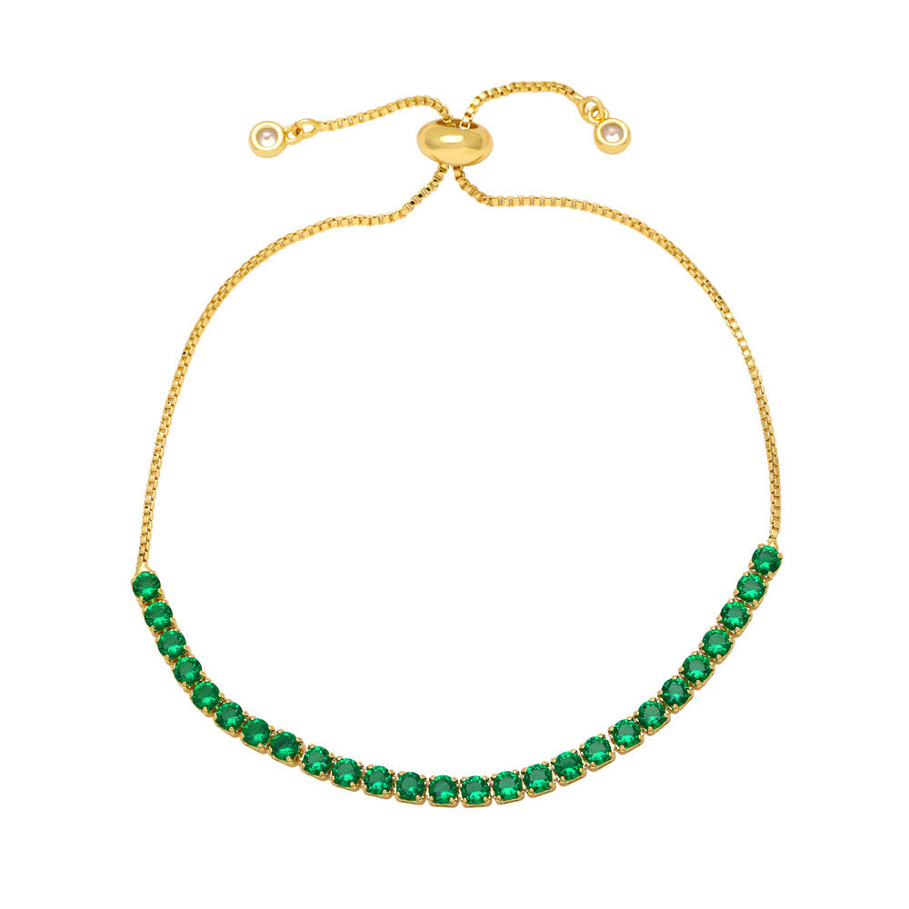 Emerald Ivy Tennis Bracelet