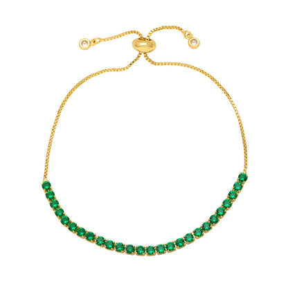 Emerald Ivy Tennis Bracelet