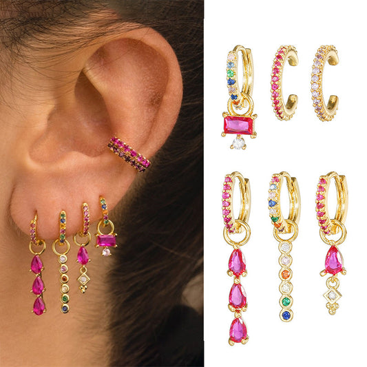 Ruby Piercing Set (Not in pair)