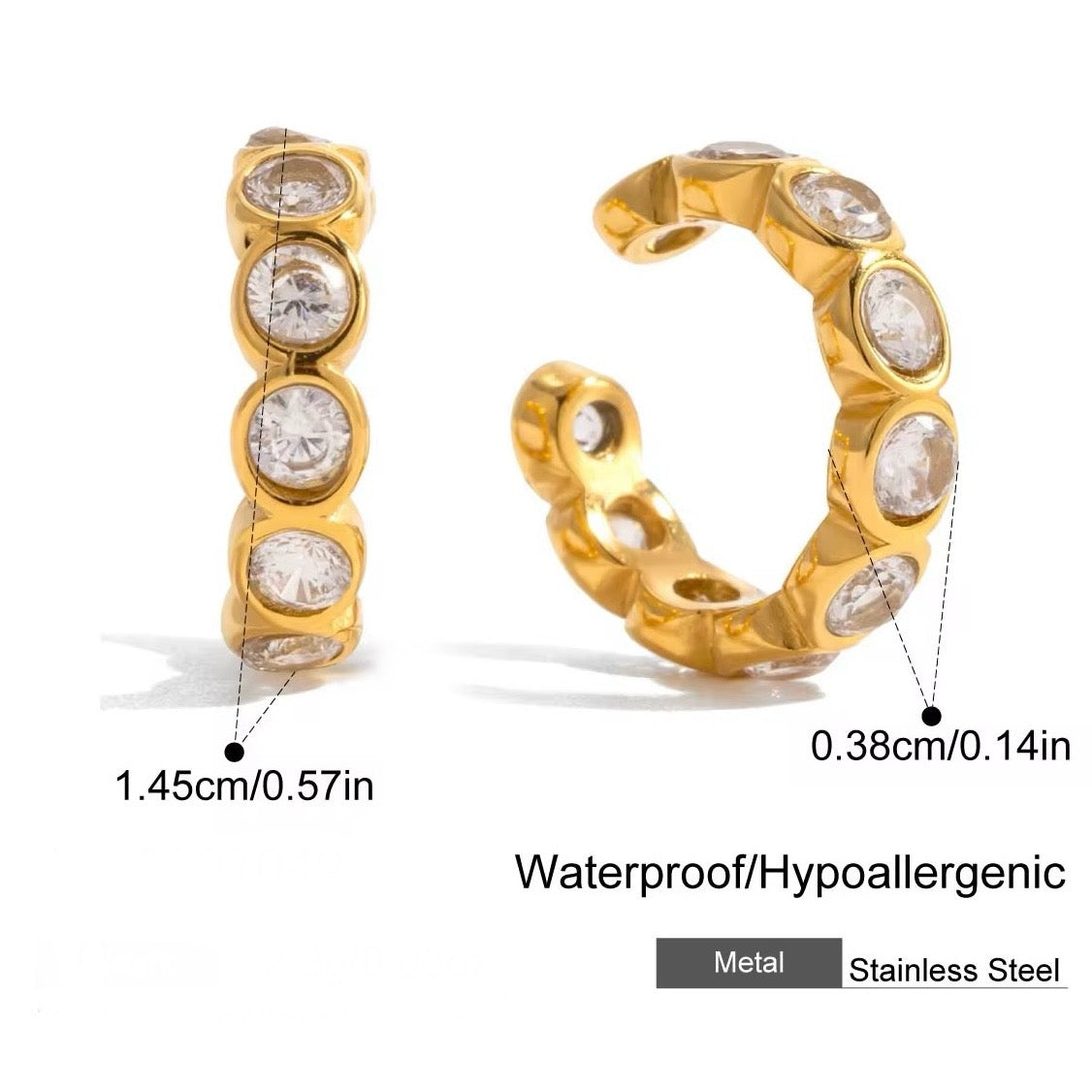 Twinkle Earcuff (Pair)