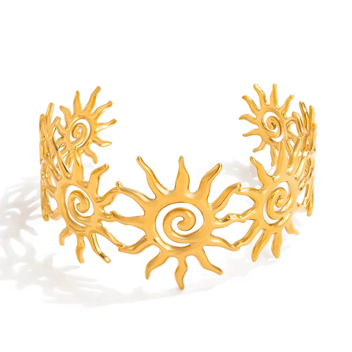 Solar Cuff Bracelet