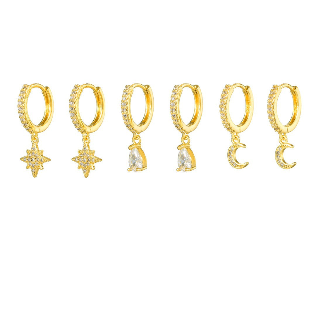Lunar Piercing Set (In pair)