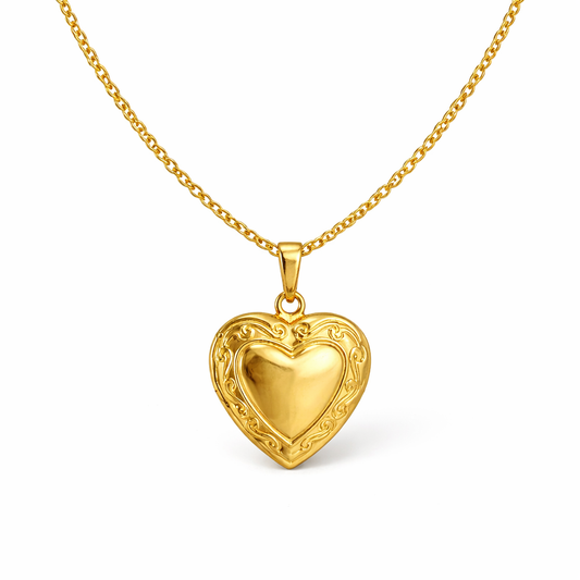 Open Heart Necklace