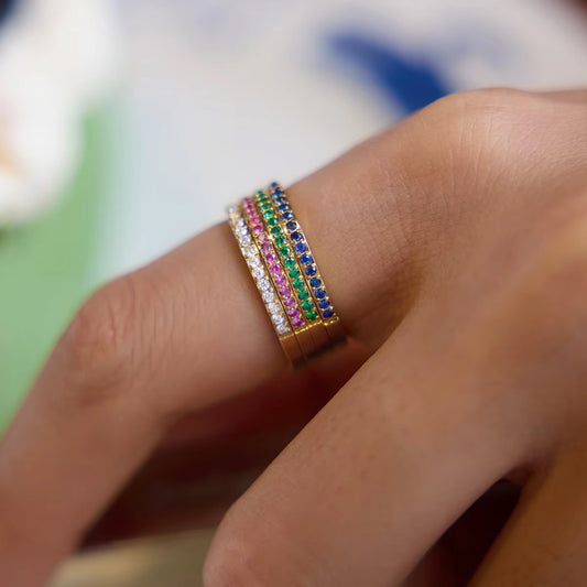 Dainty Gem Ring
