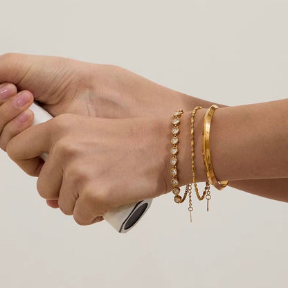Halo Tennis Bracelet