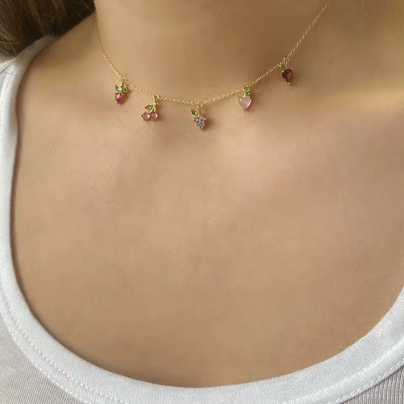 Blush & Berries Necklace