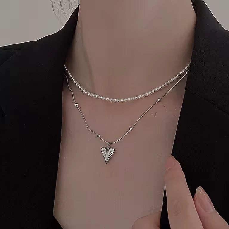 Silver Fall Necklace