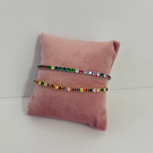 Multi Ivy Tennis Bracelet