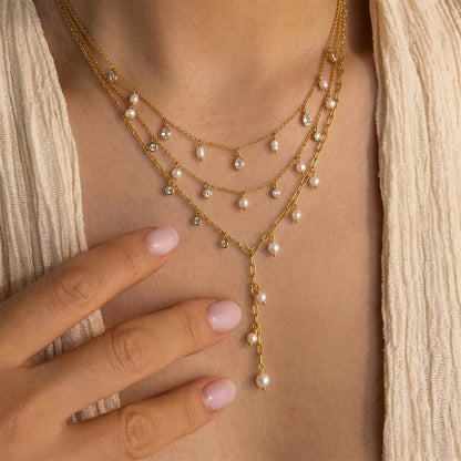 Evelina Y Necklace