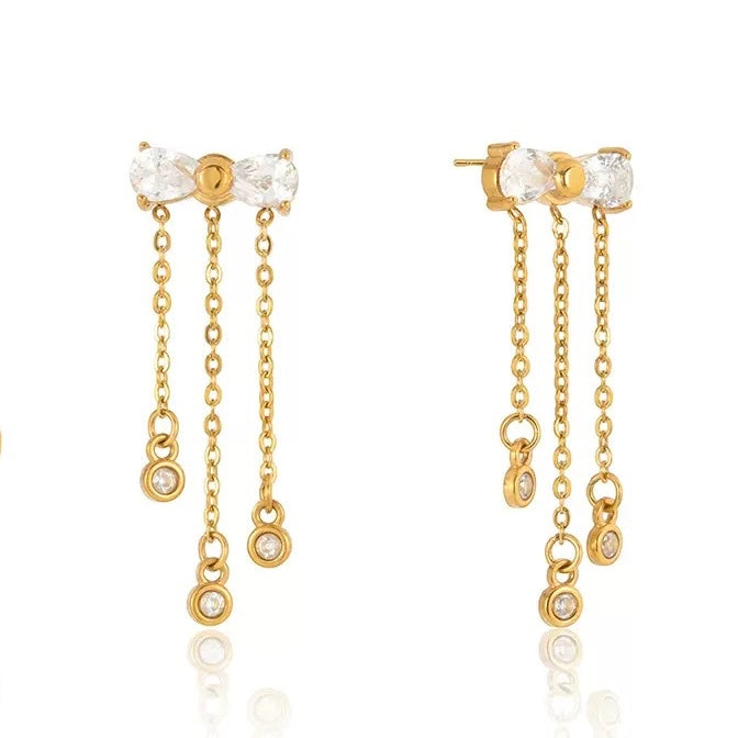 Eva Bow Earrings