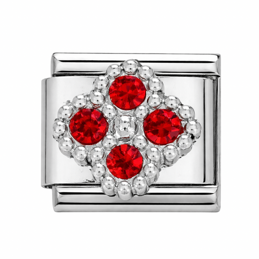 RED STONE FLOWER IC
