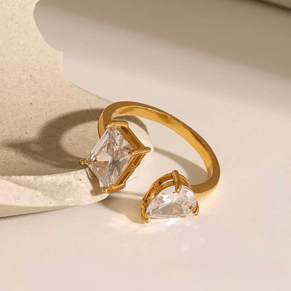 Pear Frame Ring