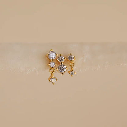 Crystal Piercing Set (In pair)