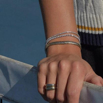 Round Tennis Bracelet