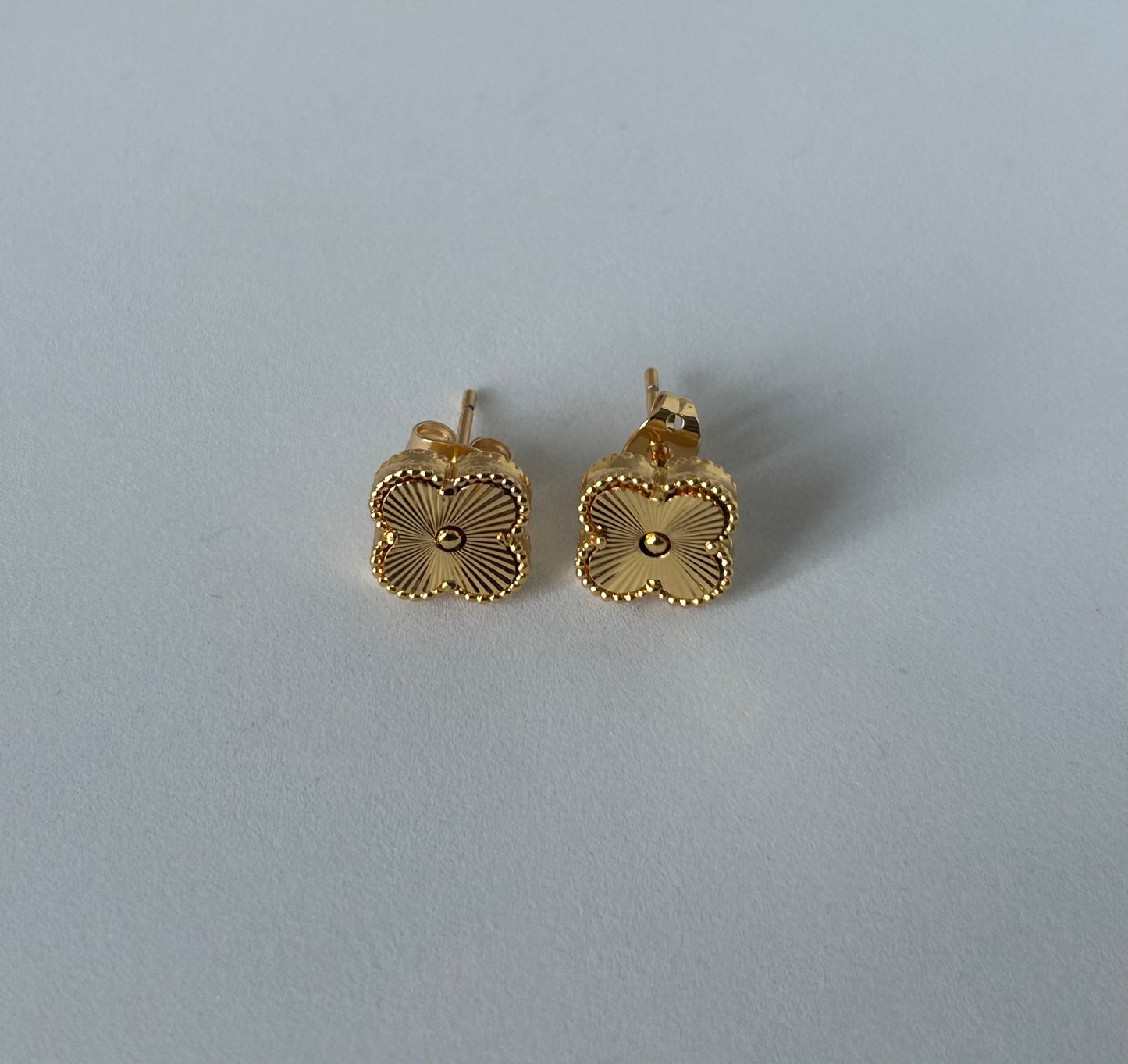 Gold Clover Studs 2.0