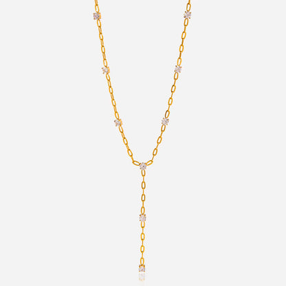 Solara Y Necklace