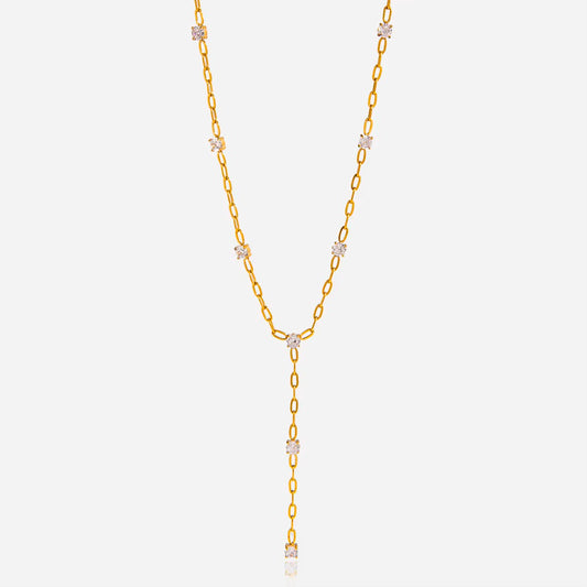 Solara Y Necklace