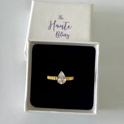 Teardrop Ring