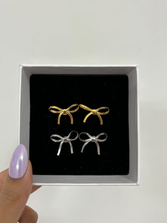 Mini Bow Earrings