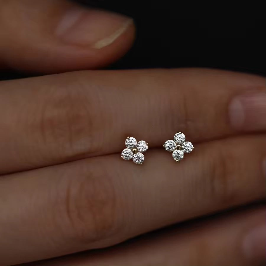 Floral Studs