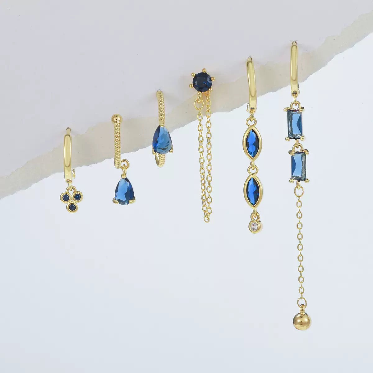 Ocean Drop Piercing Set (Not in pair)