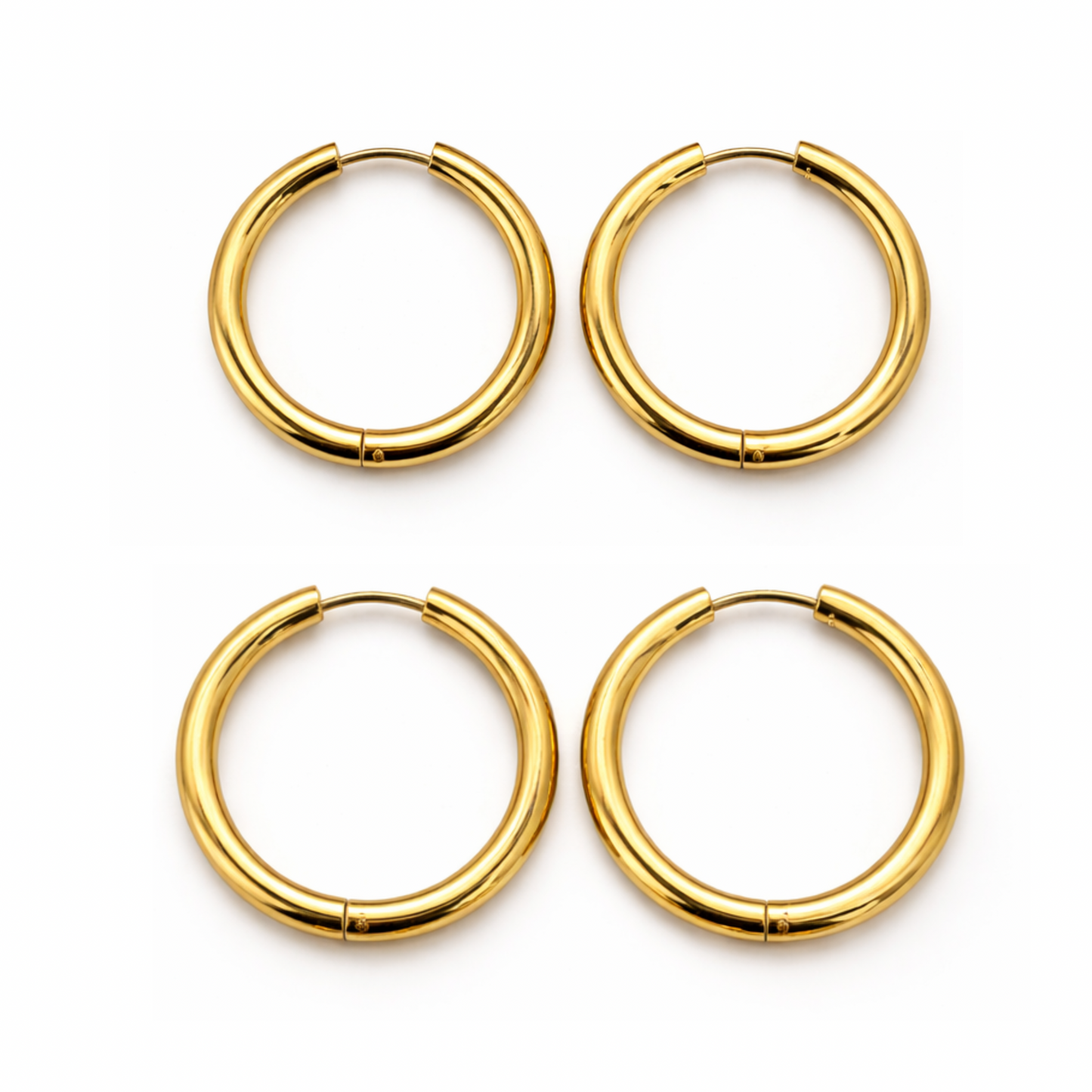 Large Round Hoops