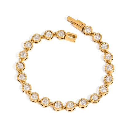 Halo Tennis Bracelet