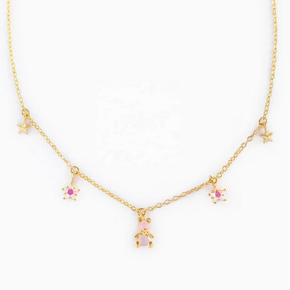 Teddy Charm Necklace