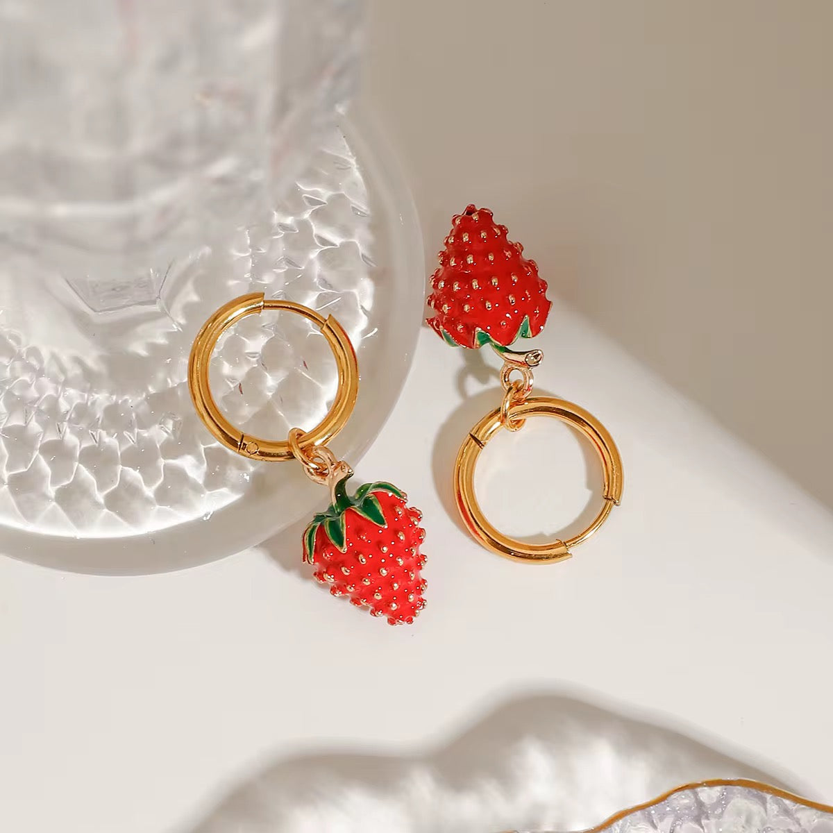 Strawberry Earrings