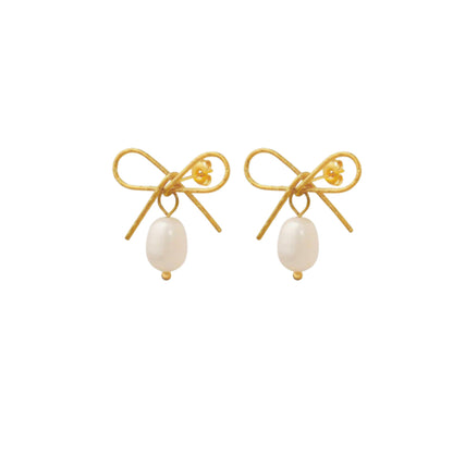 Serenity Bow Earrings