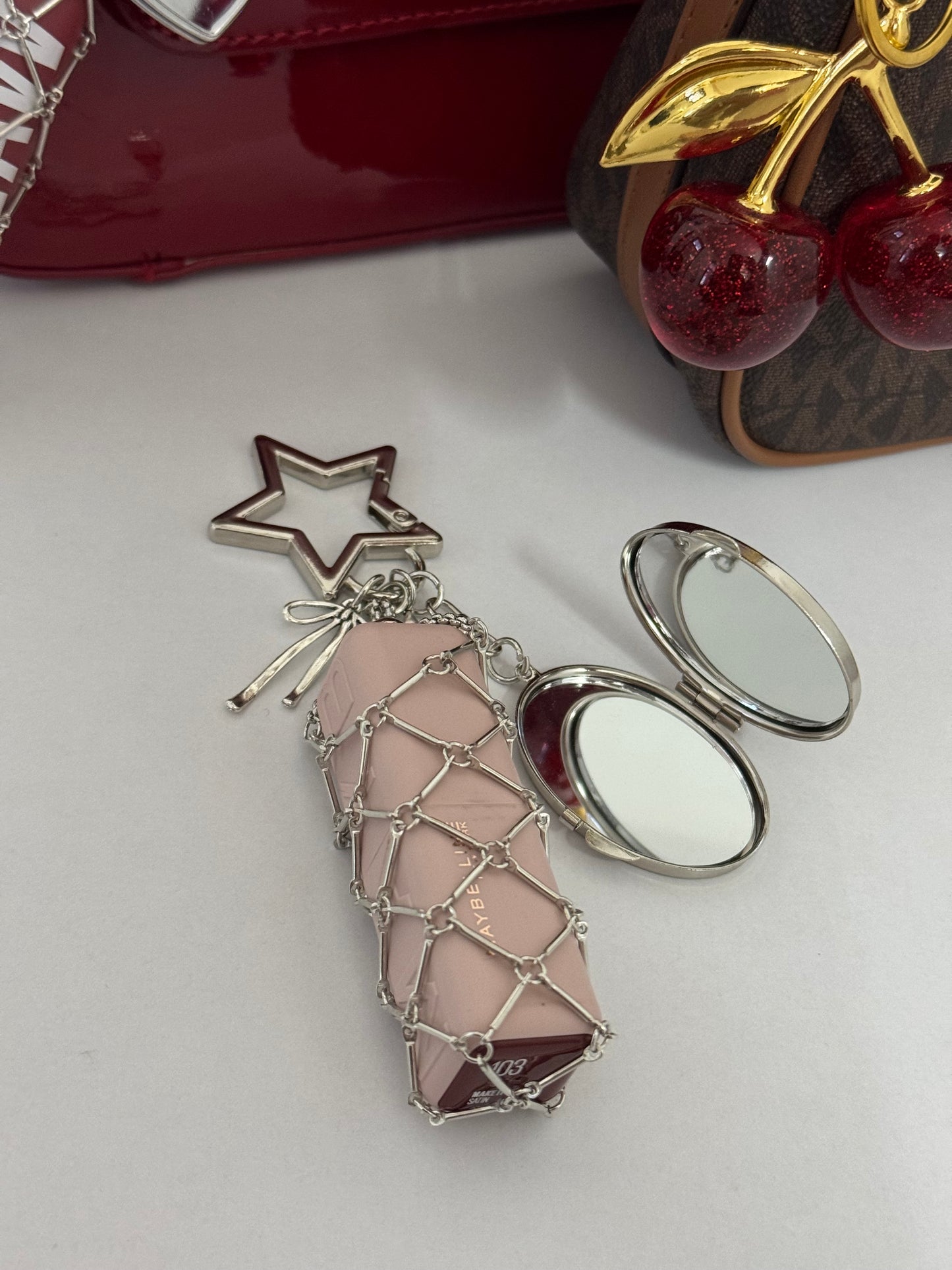 Star Lipstick Holder Bag Charm