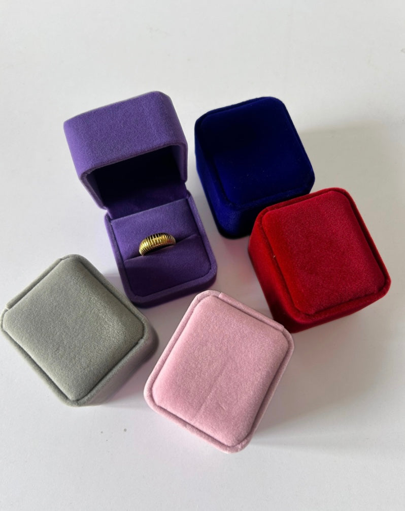 Velvet Ring Boxes