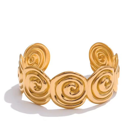 Swirl Cuff Bracelet