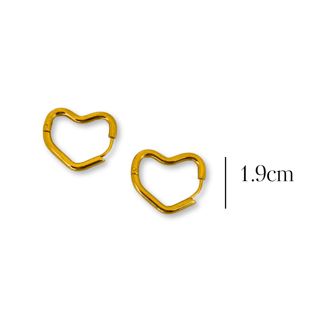 Mini Heart Hoops