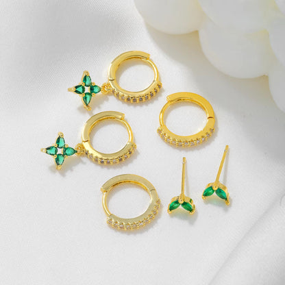 Emerld Spark Piercing Set (In pair)