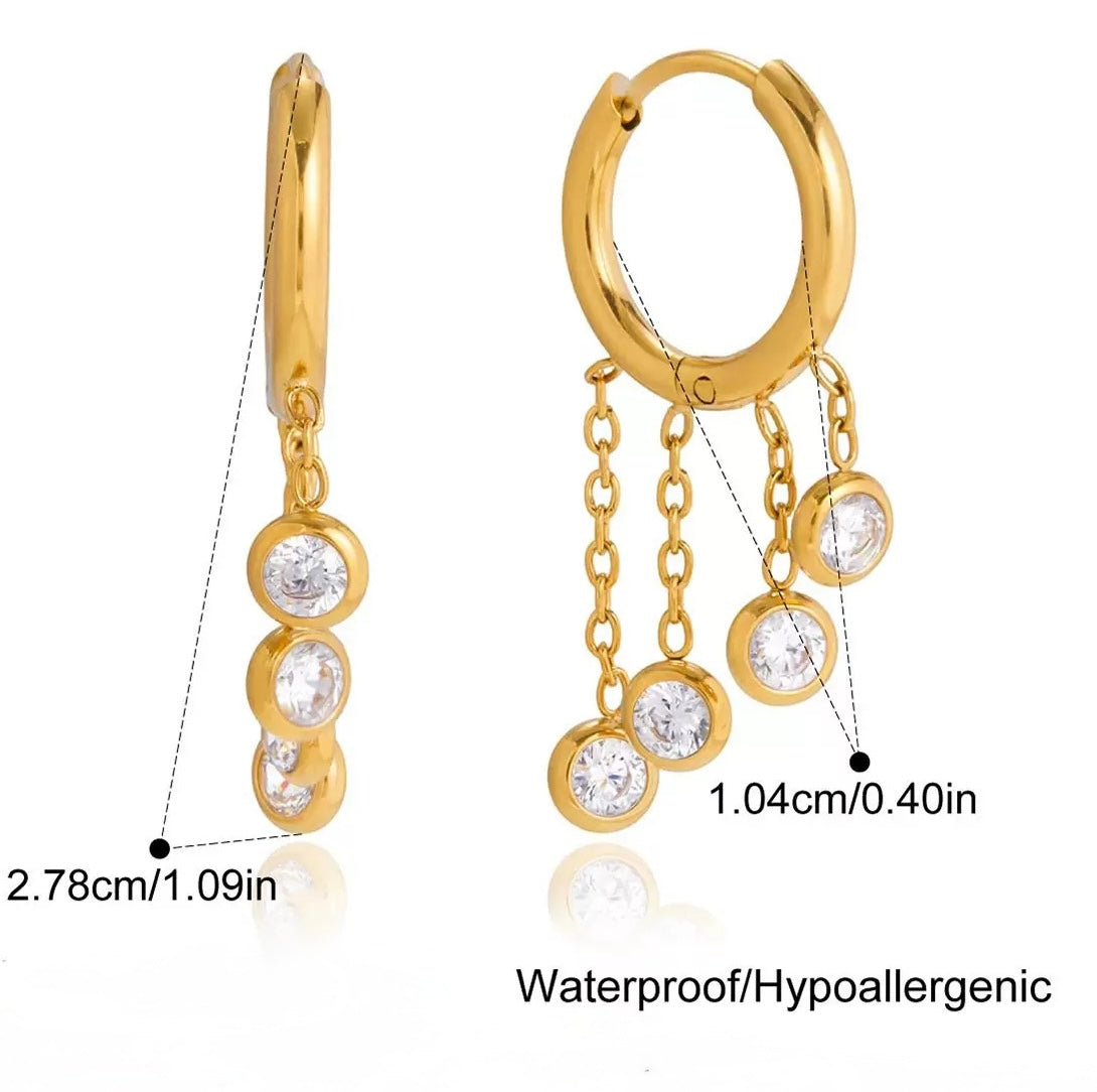 Celestial Chain Earrings