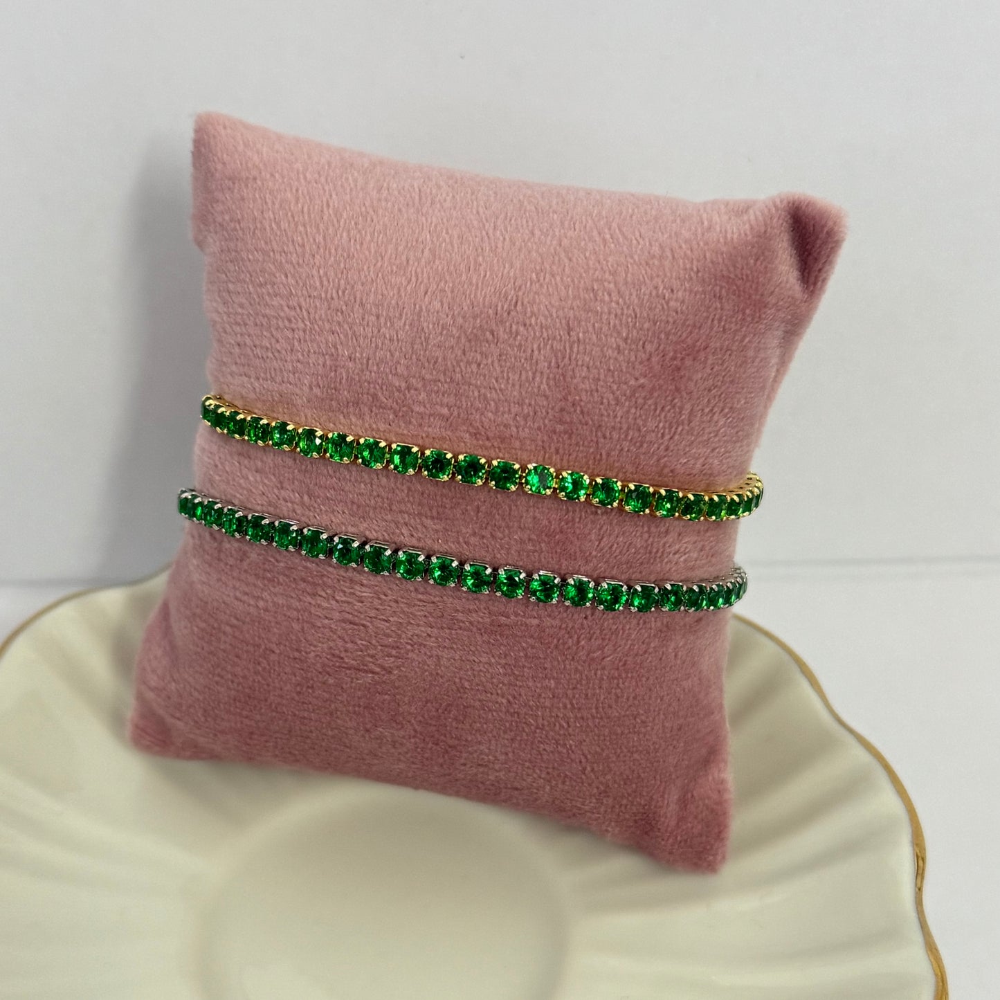 Emerald Ivy Tennis Bracelet