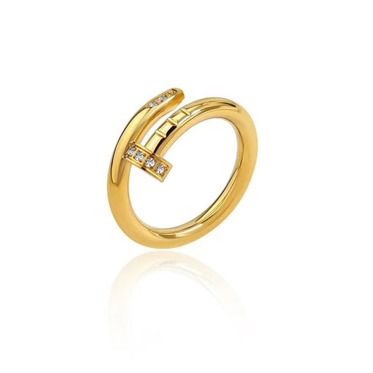 Nail Studded Ring