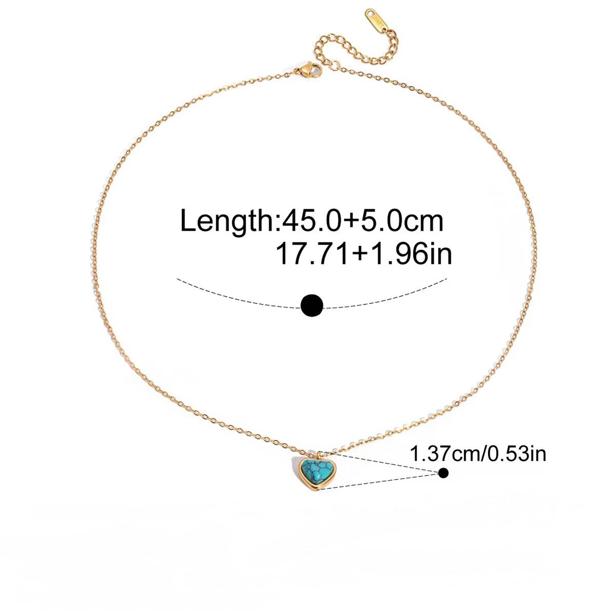 Tidal Heart Necklace