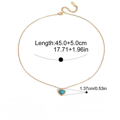 Tidal Heart Necklace