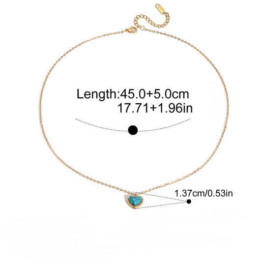 Tidal Heart Necklace